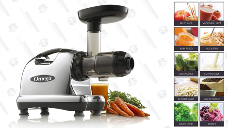 Omega J8006 Nutrition Center Quiet Dual-Stage Slow Speed Masticating Juicer | $192 | Amazon